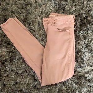 American Eagle Blush Jeggings